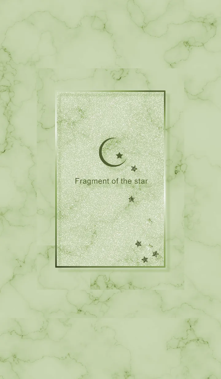 [LINE着せ替え] ～星のカケラ★グリーン46_1～の画像1