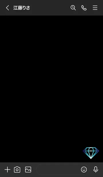 [LINE着せ替え] Jewelry blueの画像3