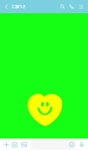 [LINE着せ替え] スマイル ハート 93の画像3