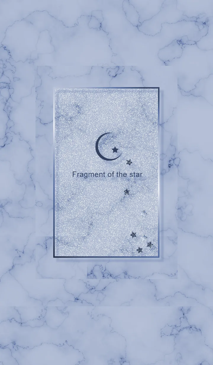 [LINE着せ替え] ～星のカケラ★ブルー50_1～の画像1