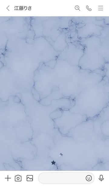 [LINE着せ替え] ～星のカケラ★ブルー50_1～の画像3