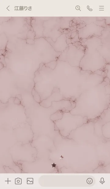 [LINE着せ替え] ～星のカケラ★ピンク56_1～の画像3