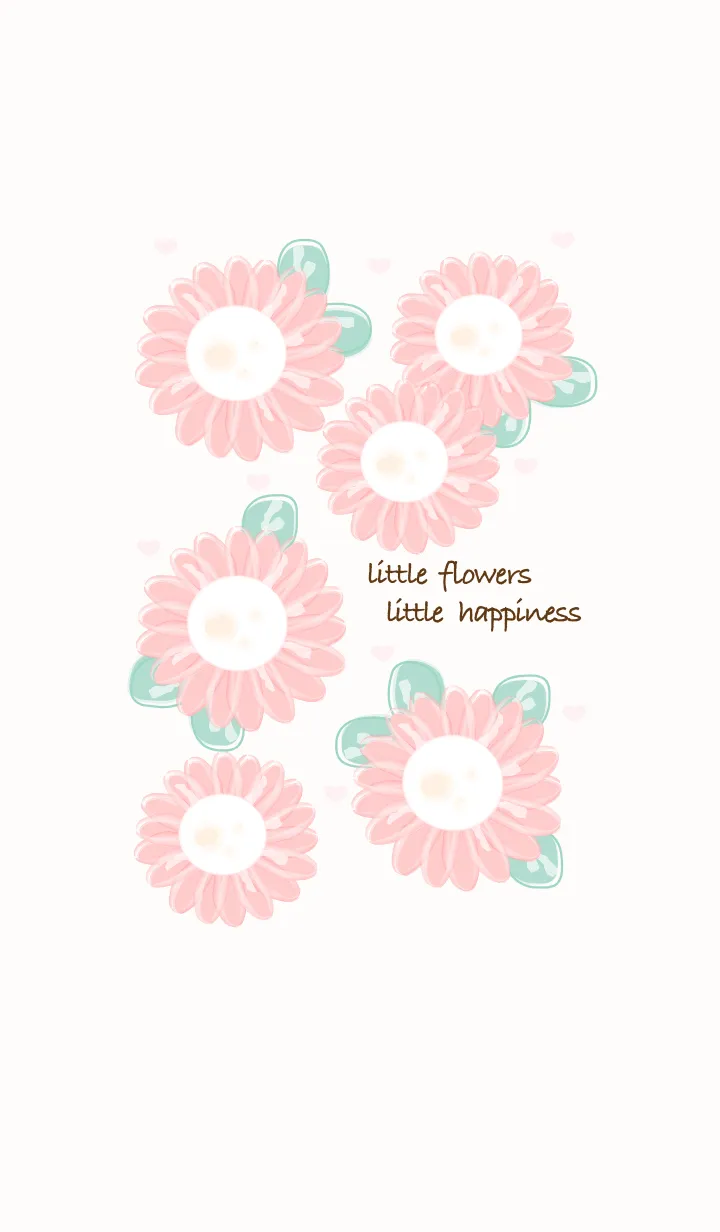 [LINE着せ替え] Pink flowers 16 :)の画像1