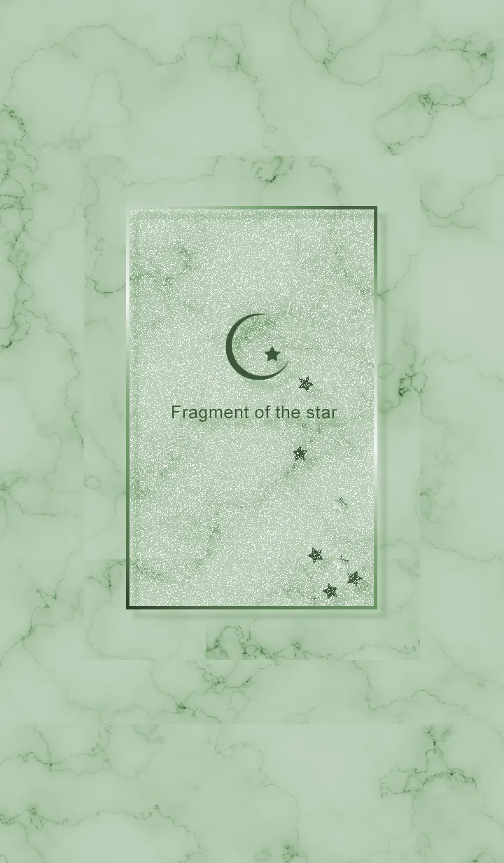 [LINE着せ替え] ～星のカケラ★green60_1～の画像1