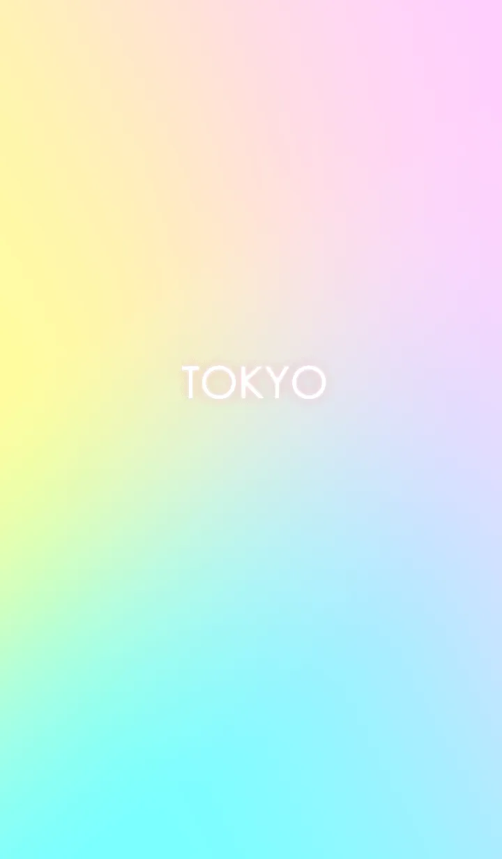 [LINE着せ替え] オーロラ×トーキョーの画像1