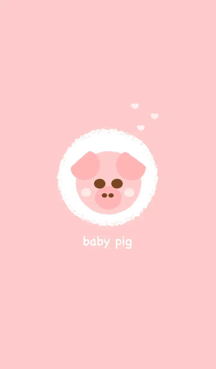 [LINE着せ替え] My baby pig 2の画像1