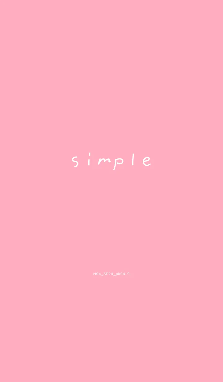 [LINE着せ替え] N94_24_ピンク4-9の画像1