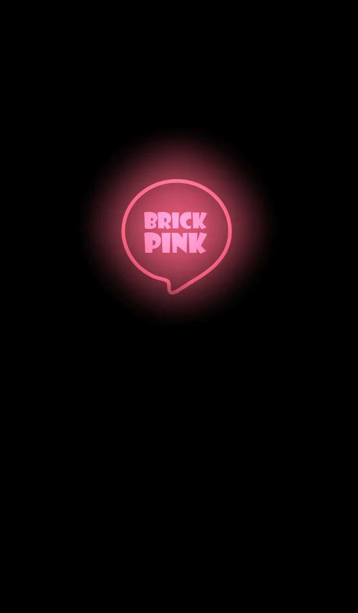 [LINE着せ替え] Brick Pink Neon Theme Ver.4 (JP)の画像1