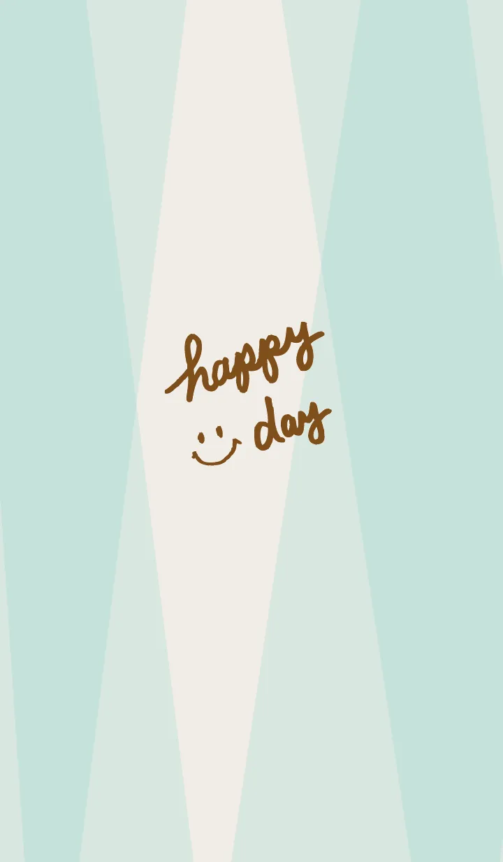 [LINE着せ替え] 色面構成 緑 スマイル10の画像1