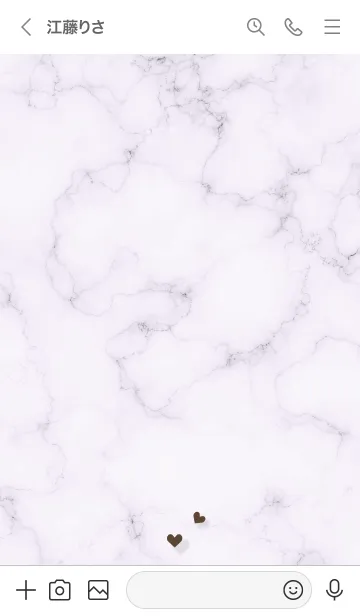 [LINE着せ替え] ～コネクト♥パープル17_1～の画像3