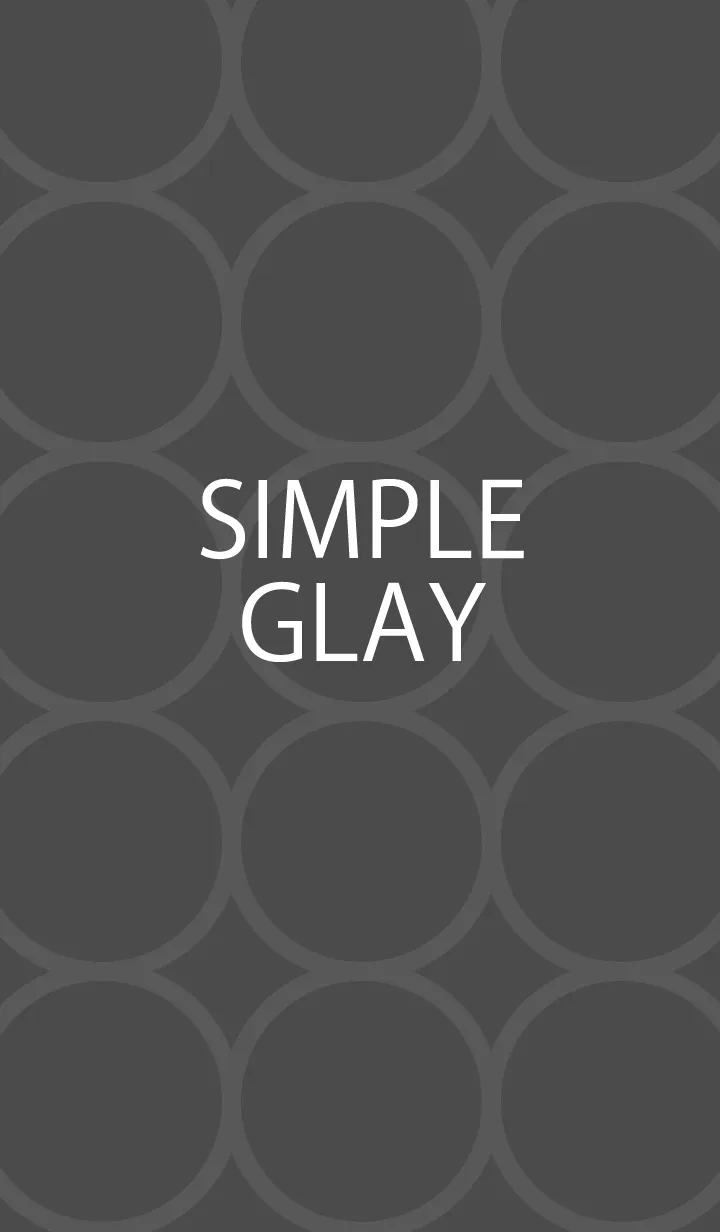 [LINE着せ替え] SIMPLE GLAYの画像1