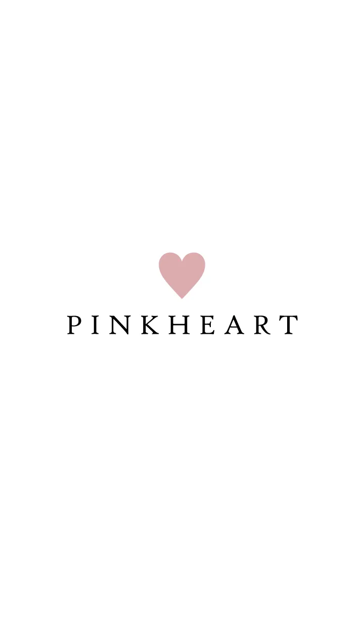 [LINE着せ替え] PINK HEART WHITE - 2 -の画像1