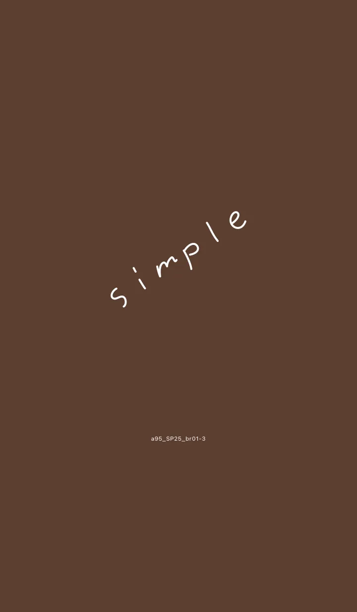 [LINE着せ替え] a95_25_ブラウン1-3の画像1