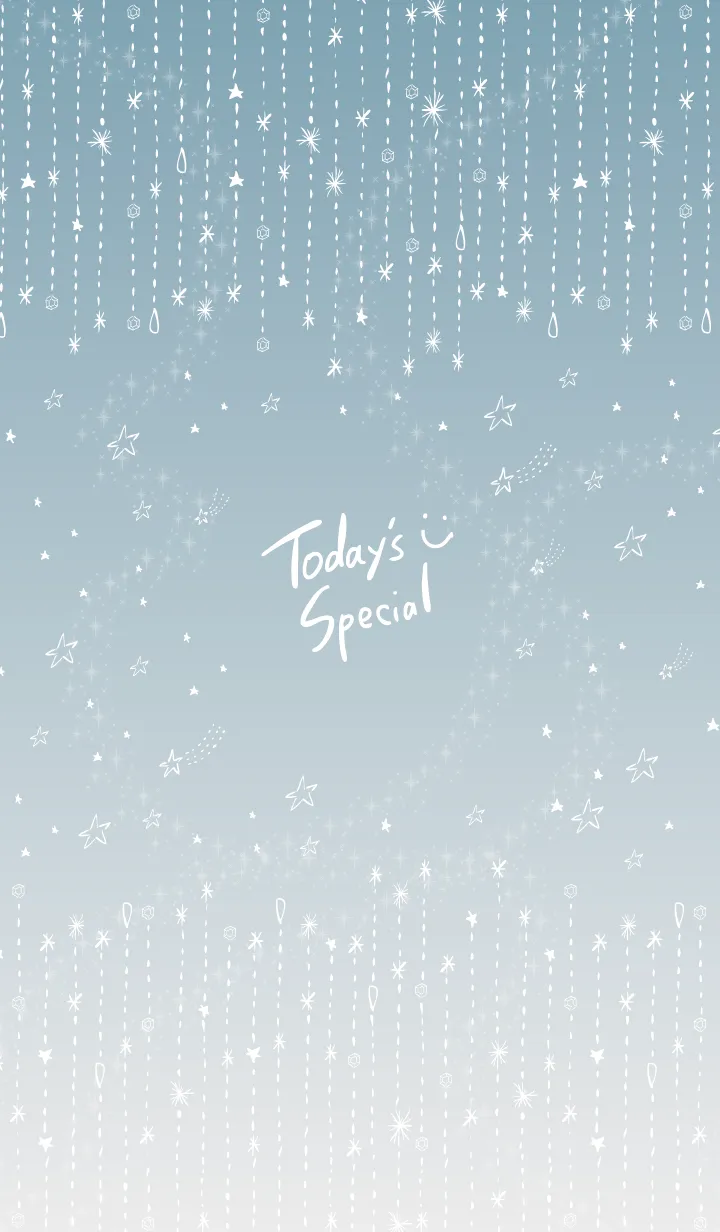 [LINE着せ替え] 星空グラデーション スマイル23の画像1