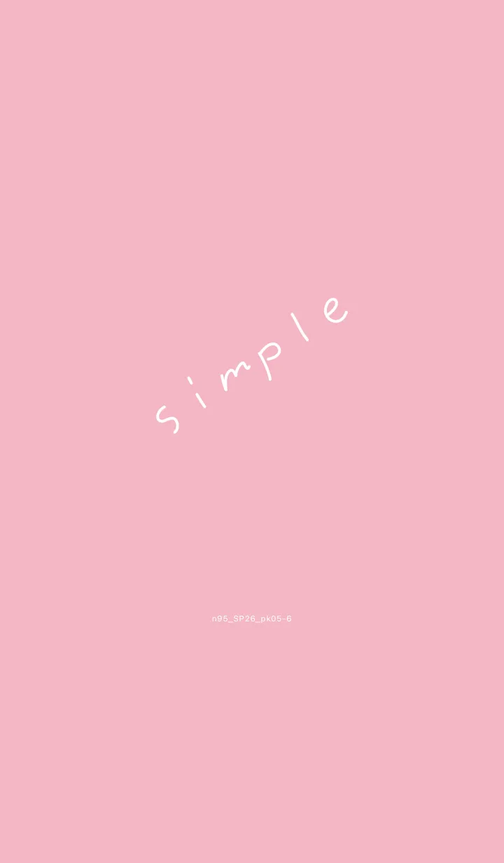 [LINE着せ替え] n95_26_ピンク5-6の画像1