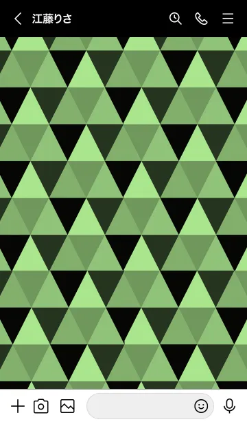 [LINE着せ替え] ザ トライアングル 067の画像3