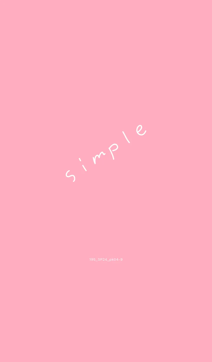 [LINE着せ替え] 195.24_ピンク4-9の画像1