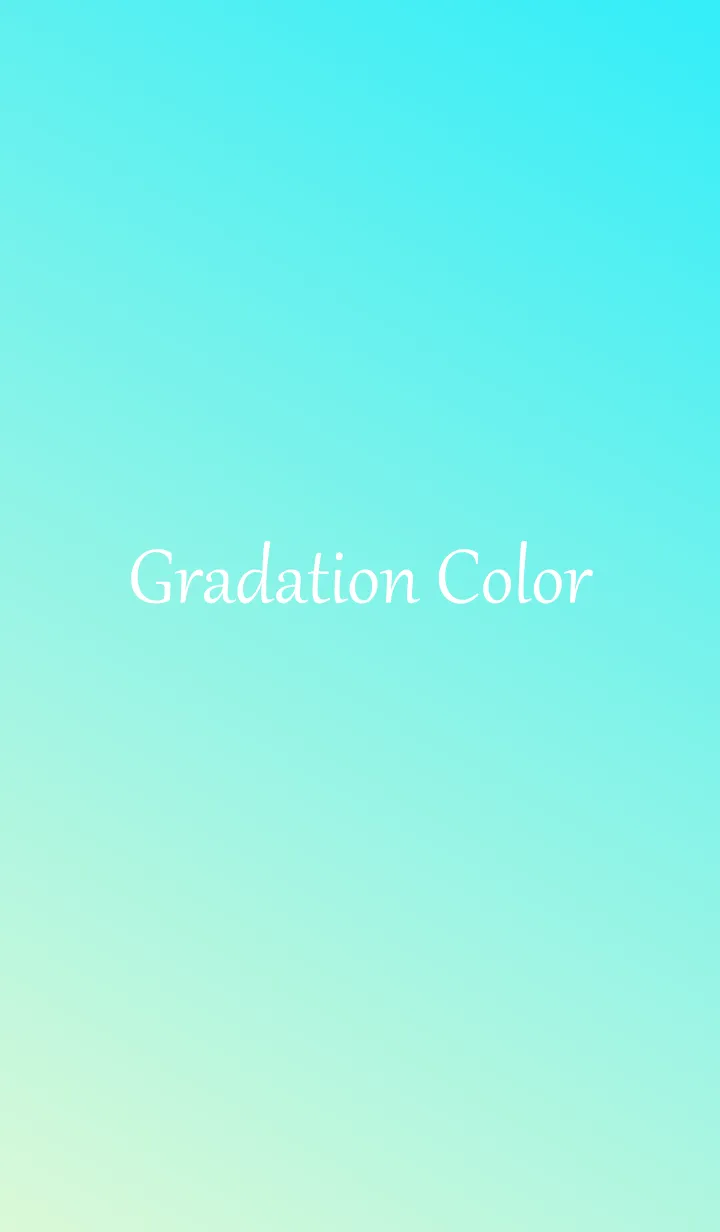 [LINE着せ替え] Gradation Color *LightBlue 2*の画像1