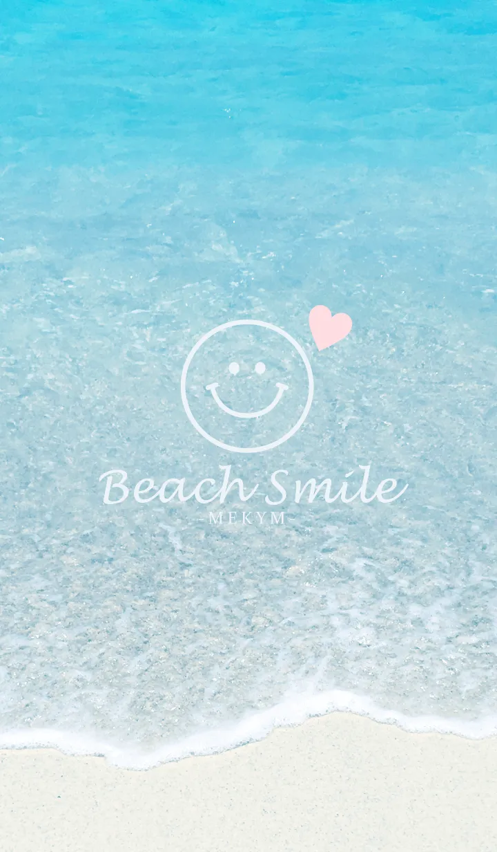 [LINE着せ替え] Love Beach Smile.MEKYM 11の画像1