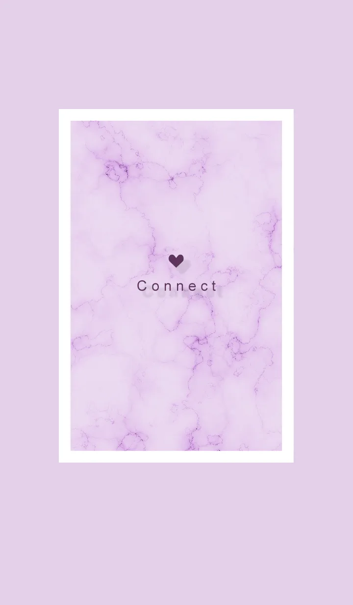 [LINE着せ替え] ～コネクト♥パープル65_1～の画像1