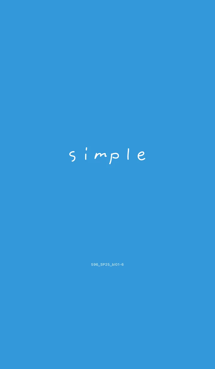 [LINE着せ替え] 596.25_ブルー1-6の画像1