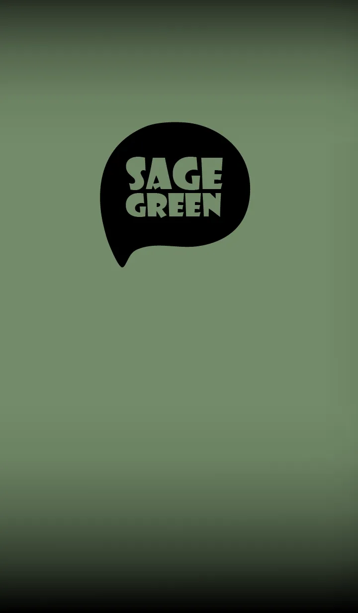 [LINE着せ替え] Sage Green And Black Vr.8 (JP)の画像1