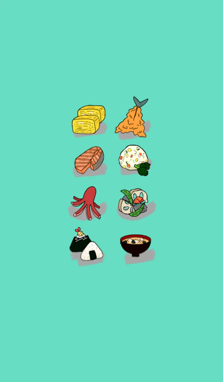 [LINE着せ替え] 日本のお弁当 1の画像1