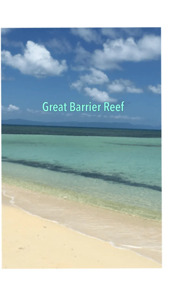 [LINE着せ替え] Great Barrier Reef Cairnsの画像1