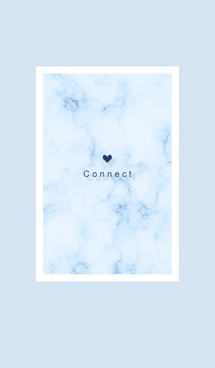 [LINE着せ替え] ～コネクト♥ブルー24_1～の画像1