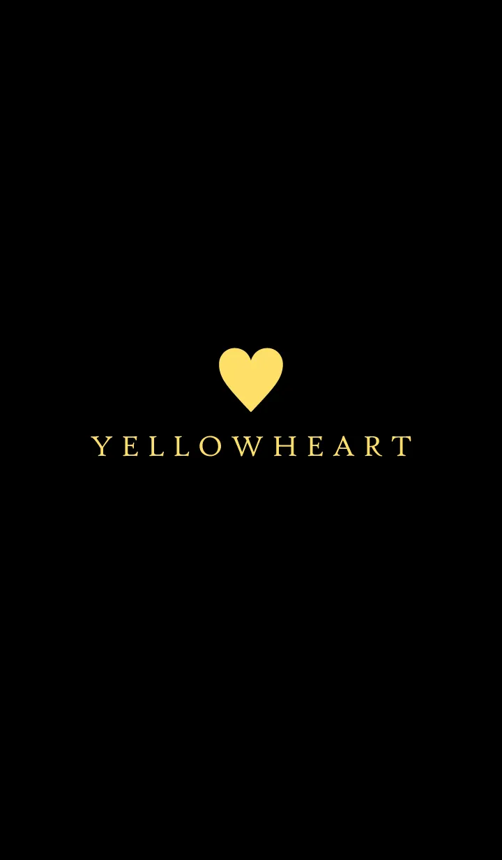 [LINE着せ替え] YELLOW HEART - 4 -の画像1