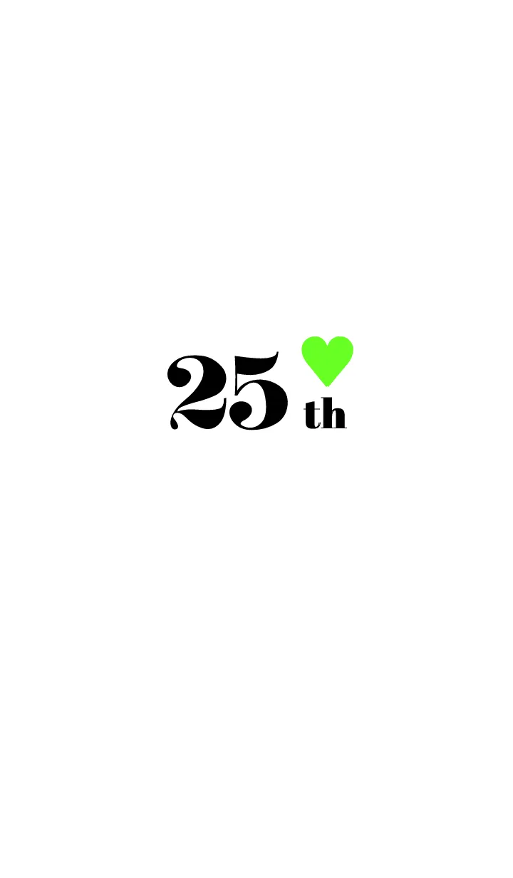 [LINE着せ替え] 25 th 24の画像1