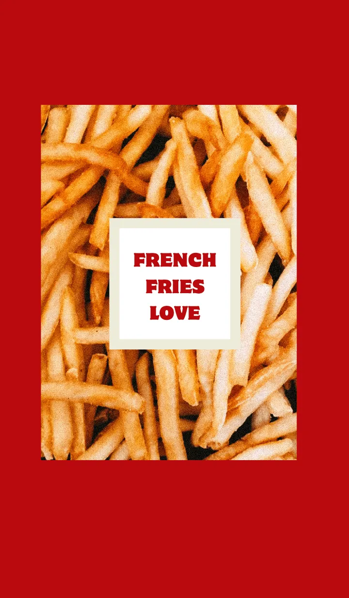 [LINE着せ替え] FRENCH FRIES LOVEの画像1