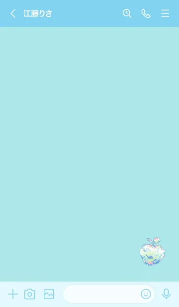 [LINE着せ替え] Apple 1023の画像3