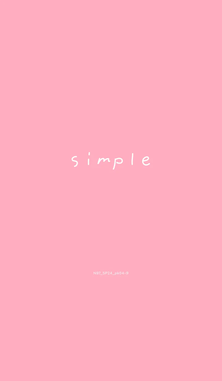 [LINE着せ替え] N97_24_ピンク4-9の画像1