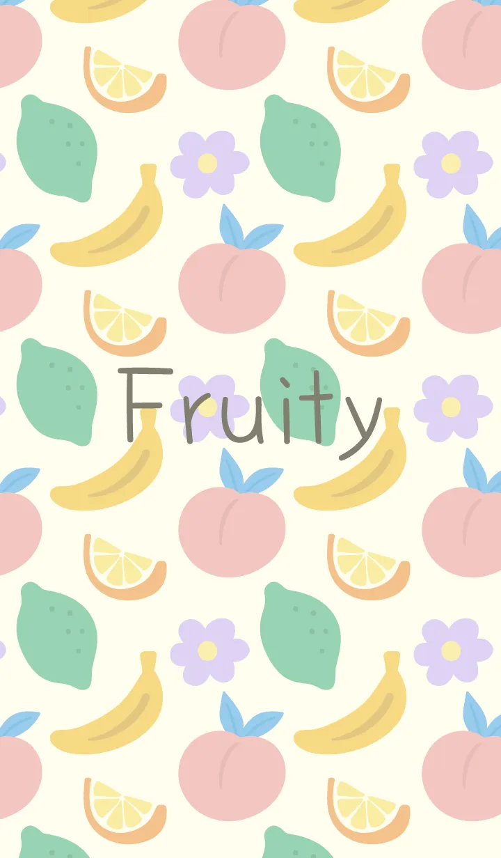 [LINE着せ替え] Fruityの画像1