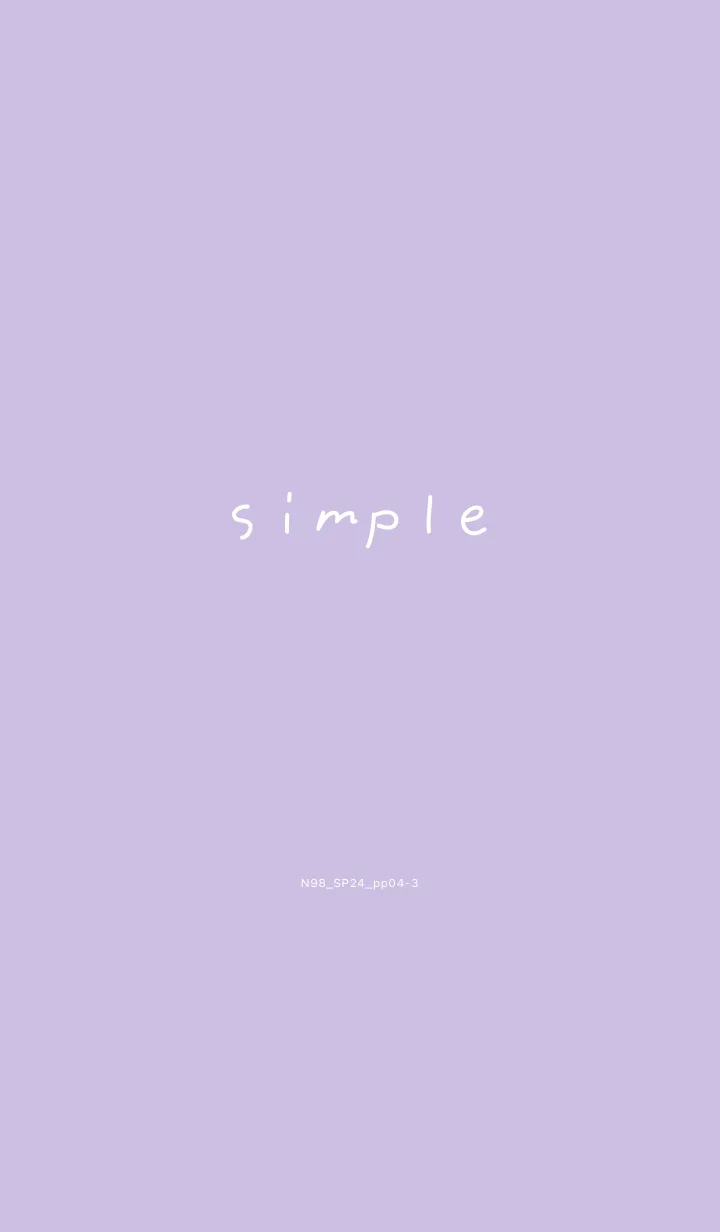 [LINE着せ替え] N98_24_パープル4-3の画像1