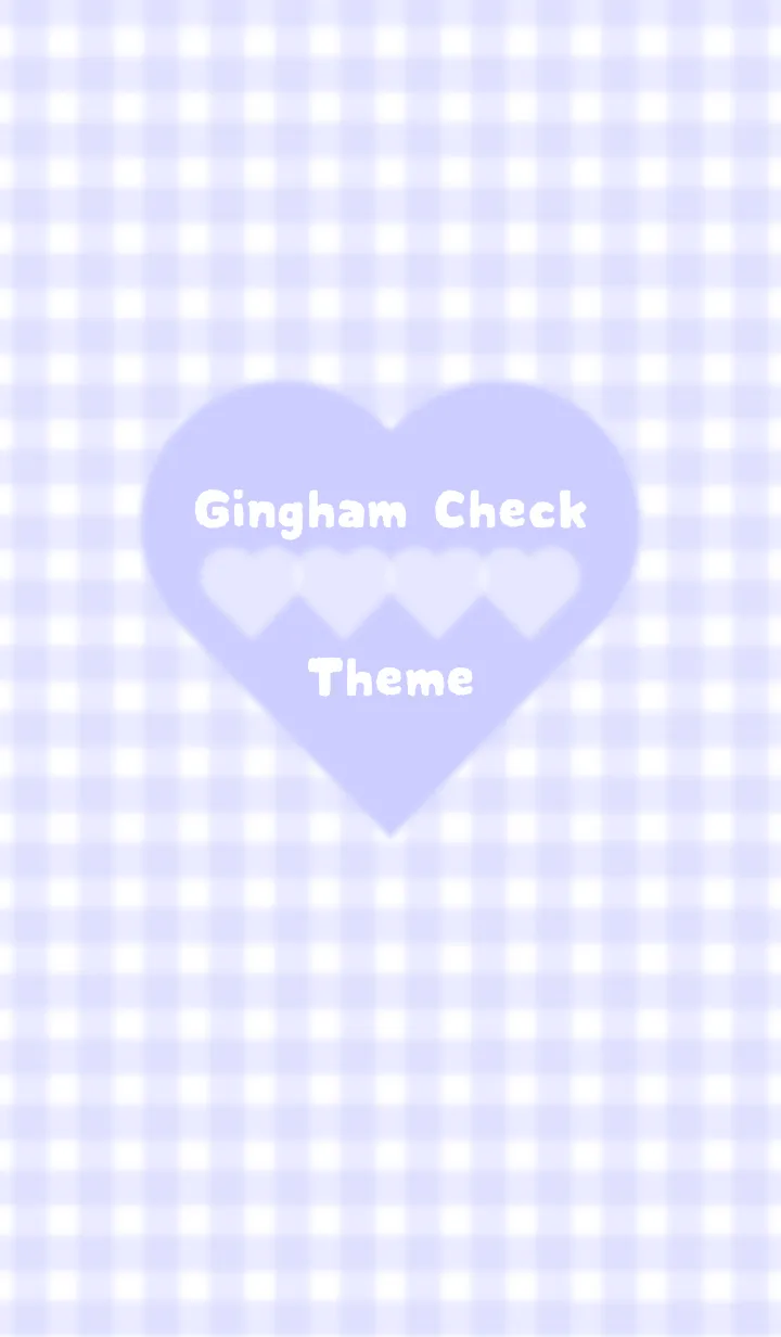 [LINE着せ替え] Gingham Check Theme ♡ -2021- 47の画像1