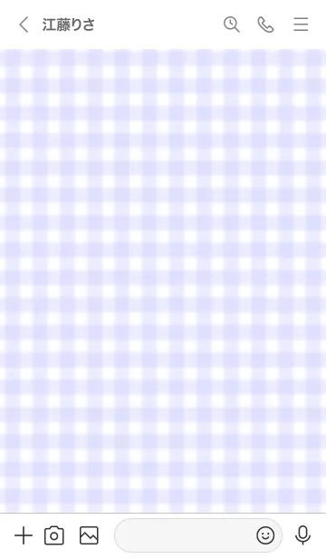 [LINE着せ替え] Gingham Check Theme ♡ -2021- 47の画像3