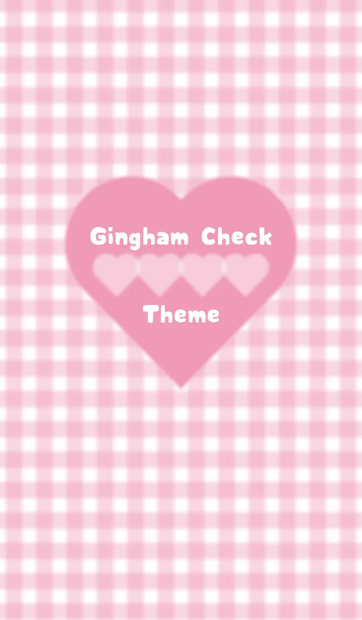 [LINE着せ替え] Gingham Check Theme ♡ -2021- 9の画像1