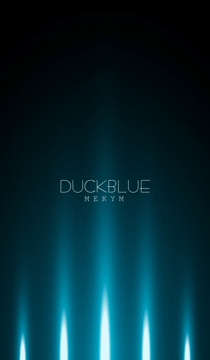 [LINE着せ替え] DUCKBLUE LIGHT. -MEKYM-の画像1