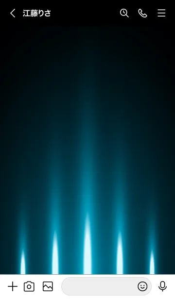 [LINE着せ替え] DUCKBLUE LIGHT. -MEKYM-の画像3