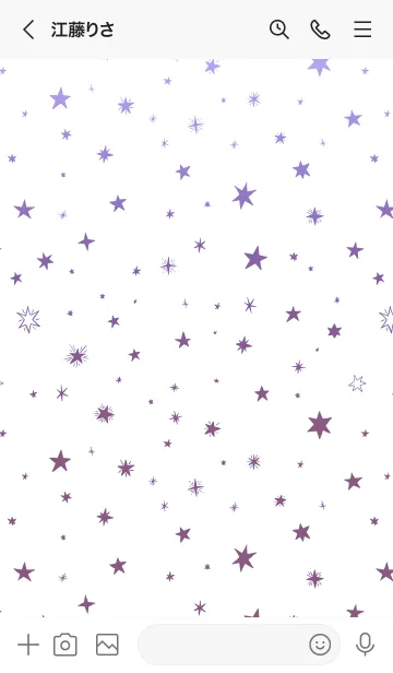 [LINE着せ替え] ミニ スターズ 36の画像3