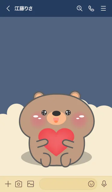 [LINE着せ替え] Mood BearTheme (JP)の画像3