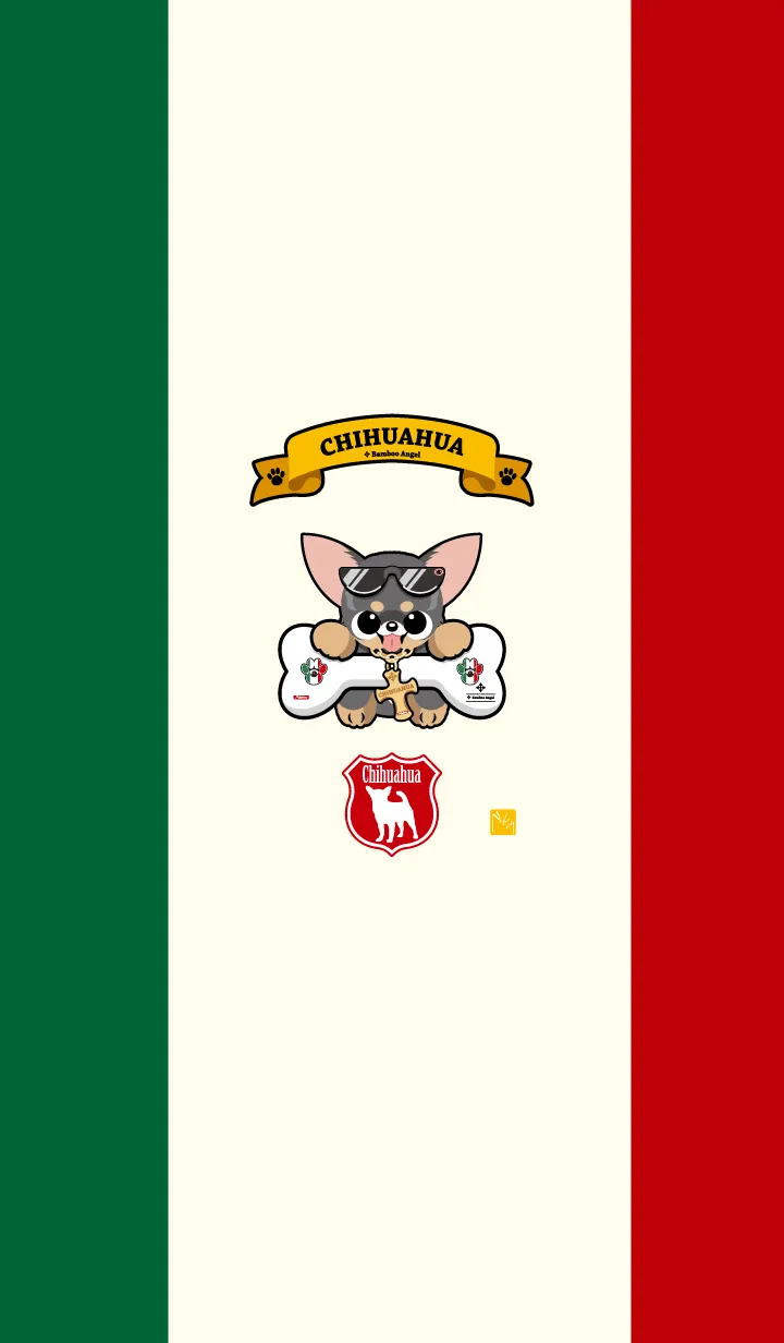 [LINE着せ替え] チワワ スムースの画像1