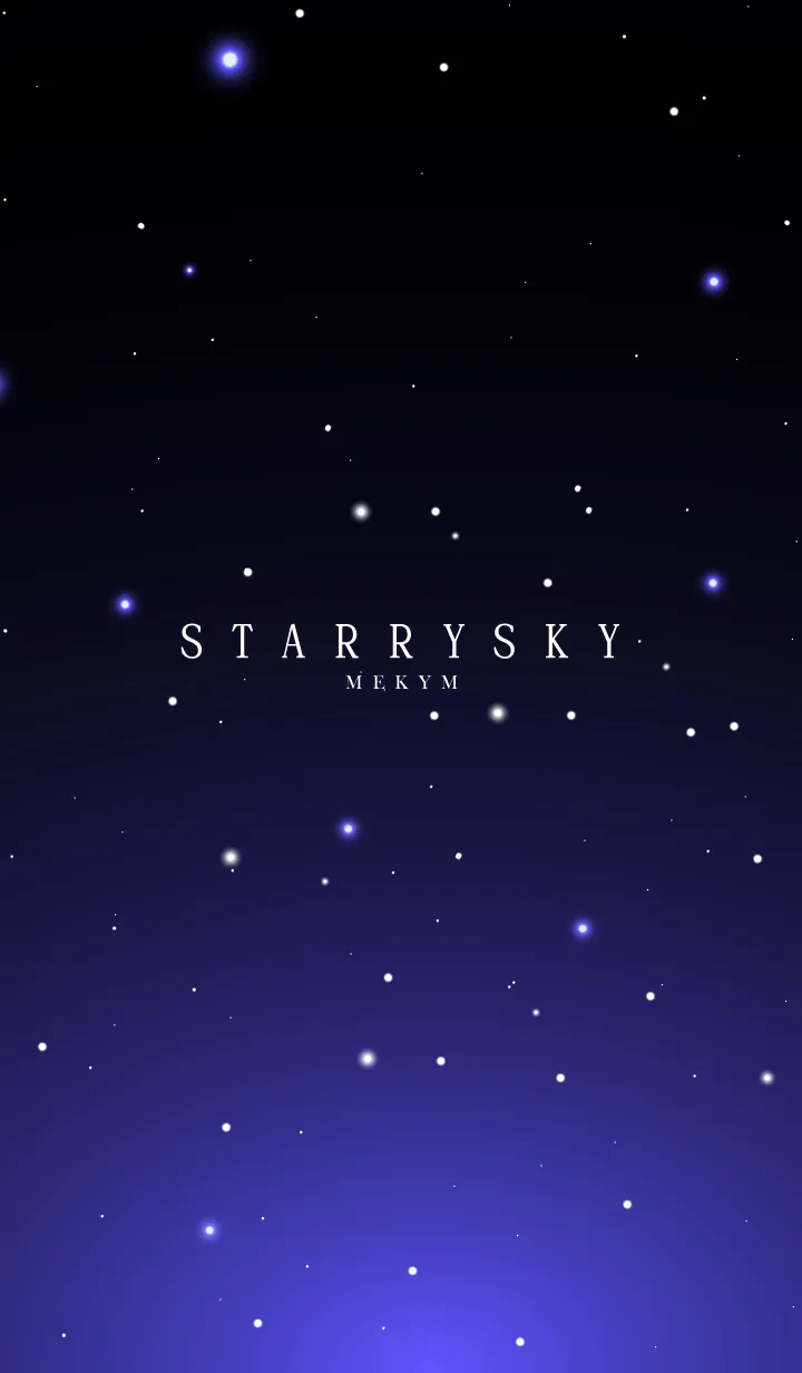[LINE着せ替え] STARRY SKY -STAR- 29の画像1