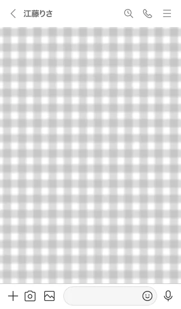 [LINE着せ替え] Gingham Check Theme ♡ -2021- 62の画像3