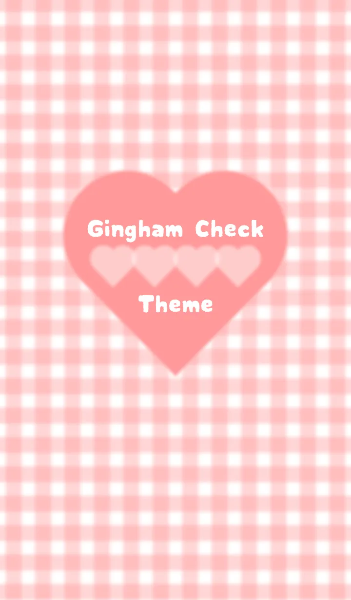 [LINE着せ替え] Gingham Check Theme ♡ -2021-14の画像1