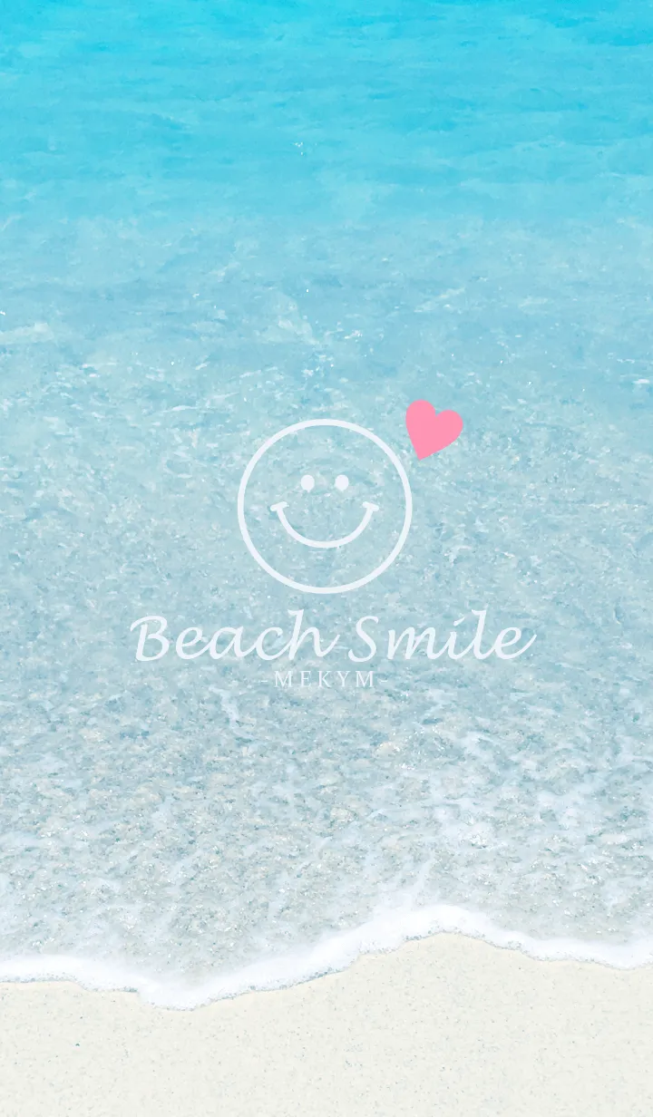 [LINE着せ替え] Love Beach Smile.MEKYM 13の画像1