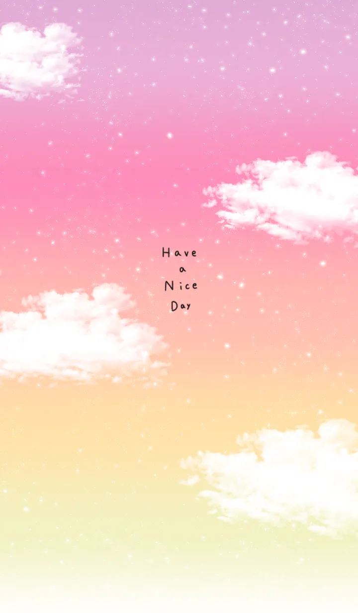 お空。キラキラ。良い日を。の着せ替えメイン画像