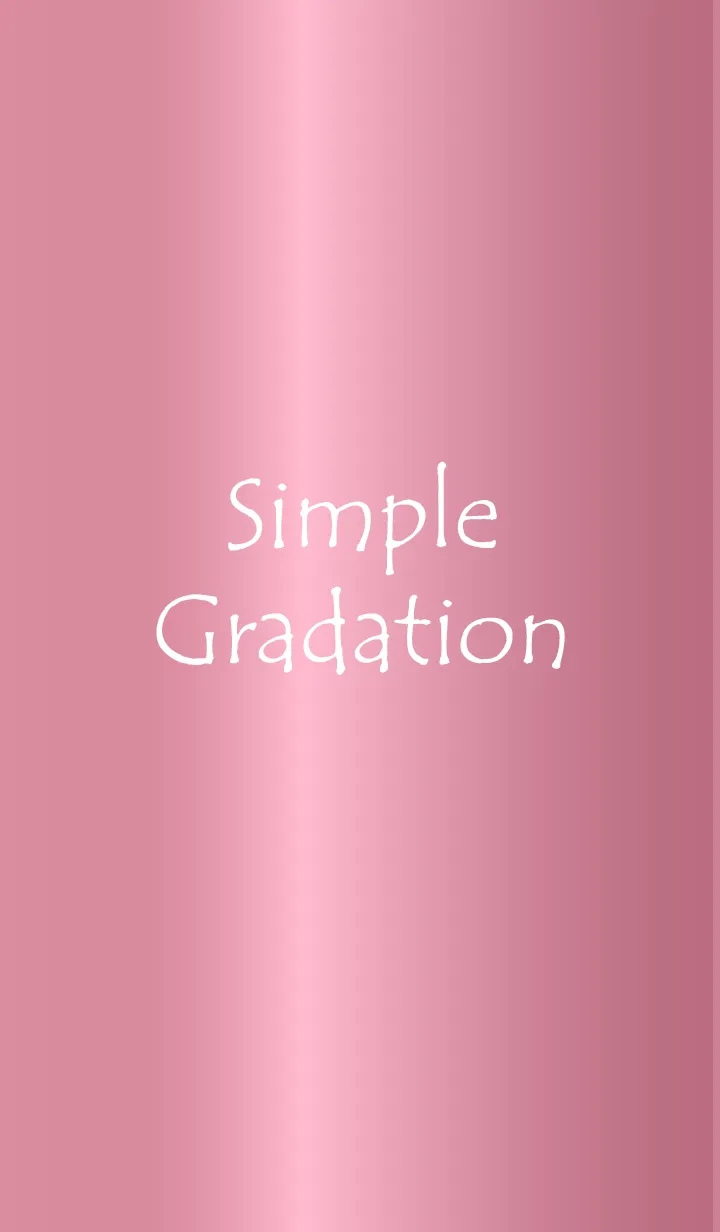 [LINE着せ替え] Simple Gradation -GlossyPink 17-の画像1